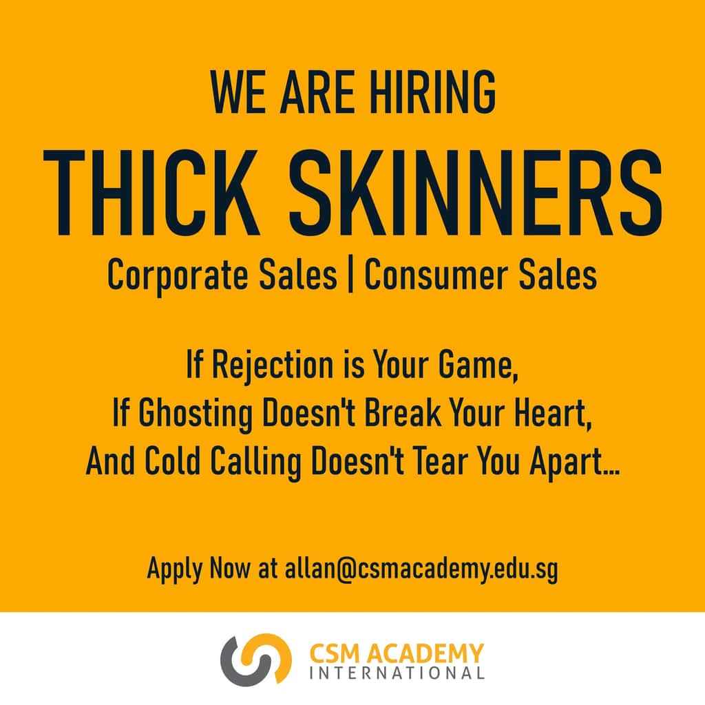 We Are Hiring - Sales Executives