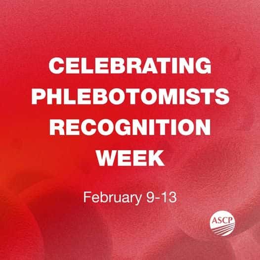 CSM Celebrates Phlebotomist Recognition Week