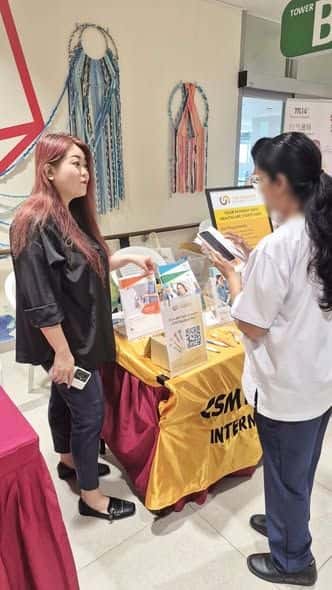 Roadshow at Ng Teng Fong General Hospital